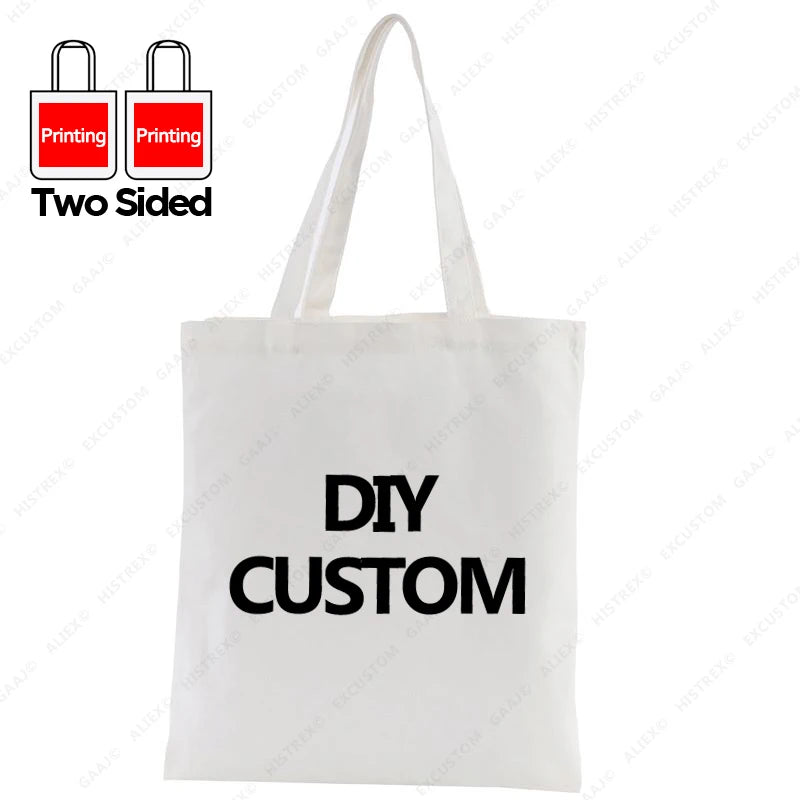 Custom 100% Cotton Canvas Tote Bag