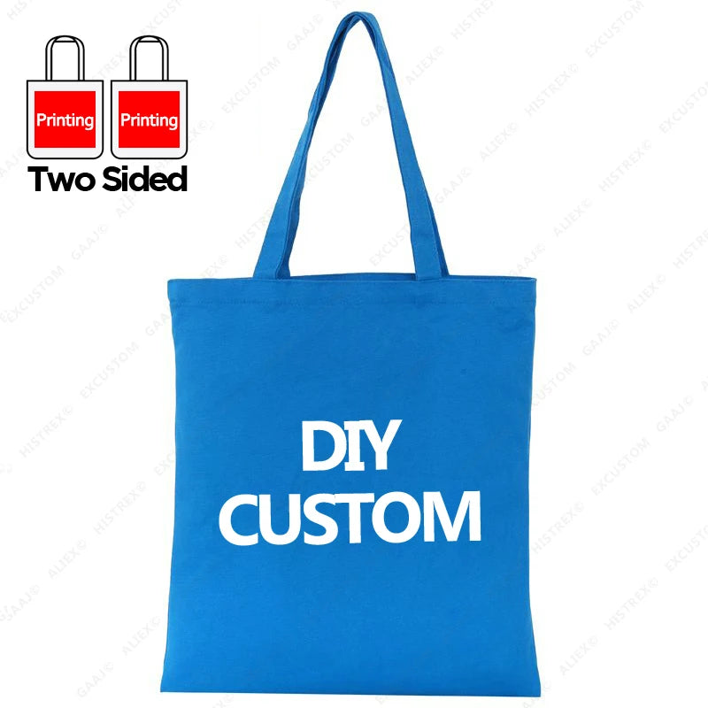 Custom 100% Cotton Canvas Tote Bag