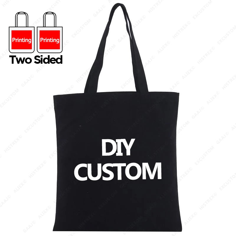 Custom 100% Cotton Canvas Tote Bag
