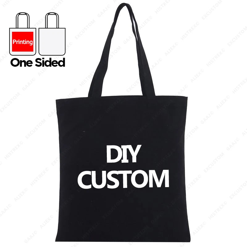 Custom 100% Cotton Canvas Tote Bag