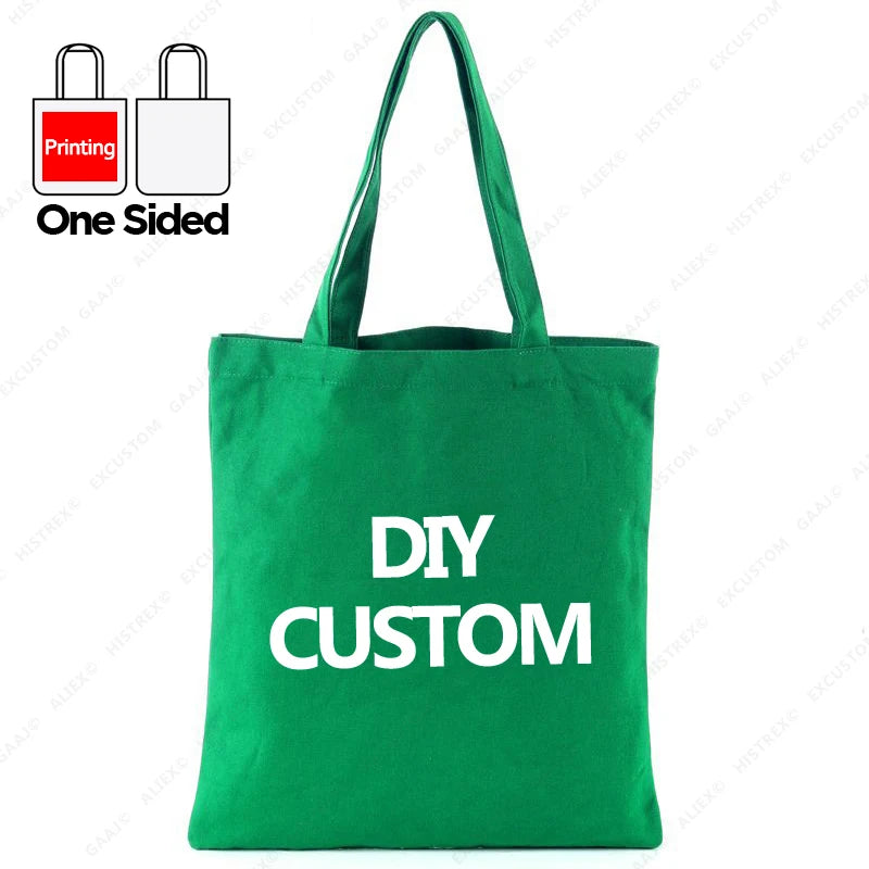 Custom 100% Cotton Canvas Tote Bag