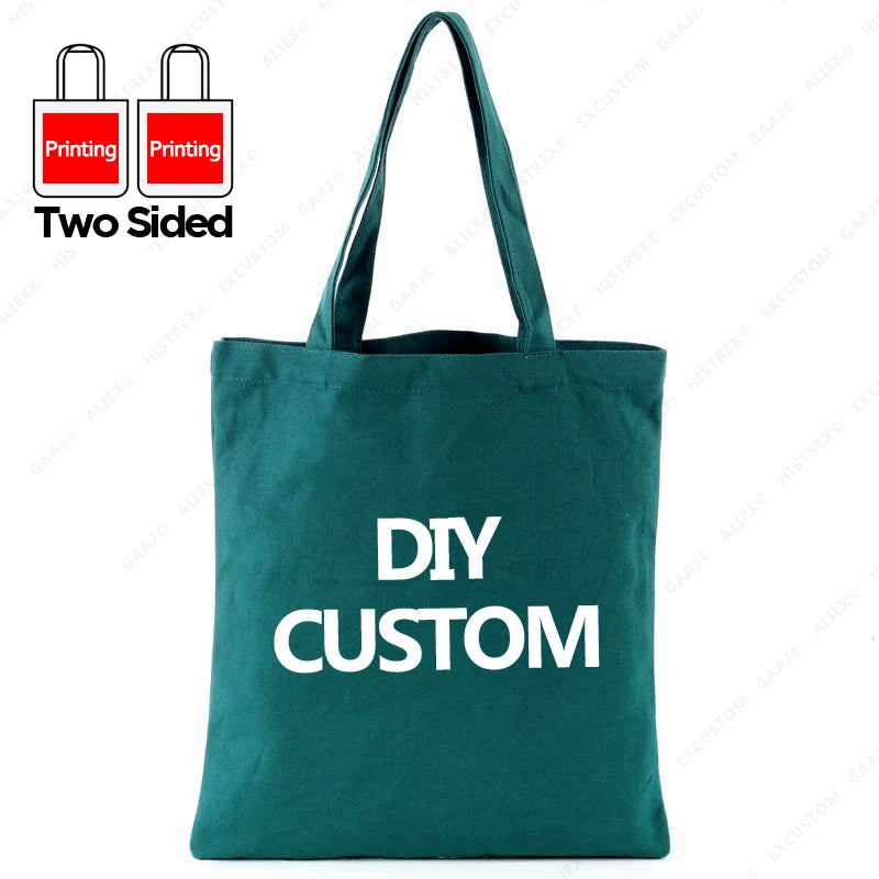Custom 100% Cotton Canvas Tote Bag