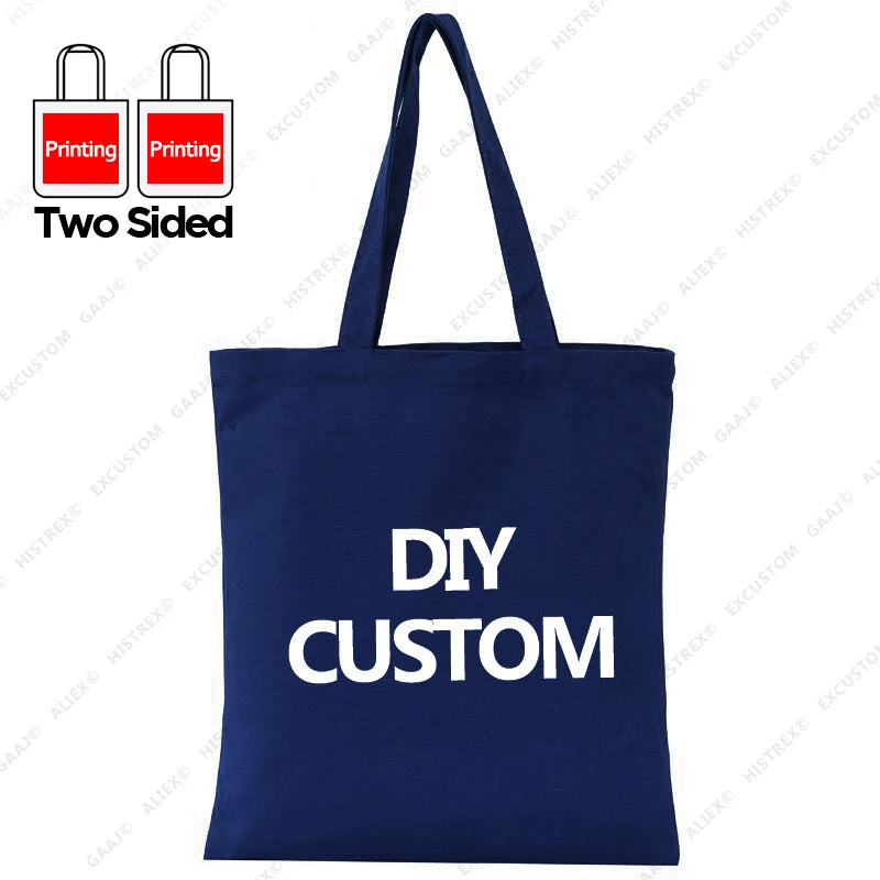 Custom 100% Cotton Canvas Tote Bag