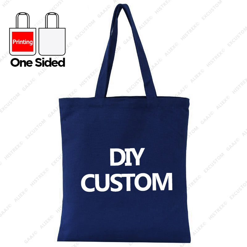 Custom 100% Cotton Canvas Tote Bag