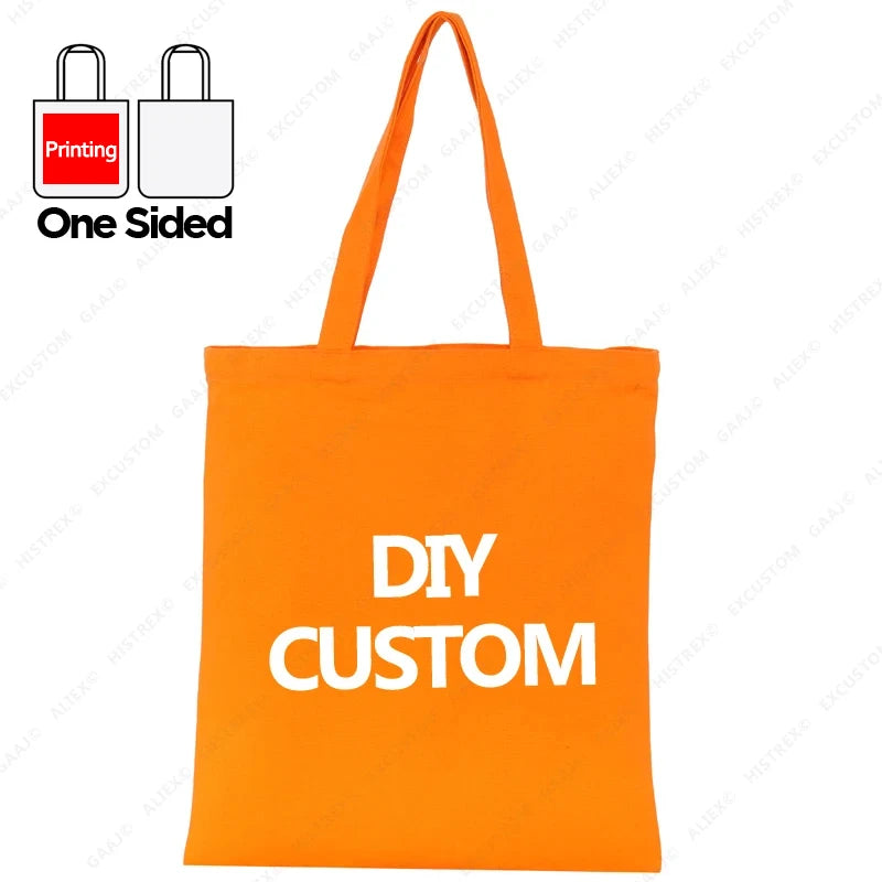 Custom 100% Cotton Canvas Tote Bag