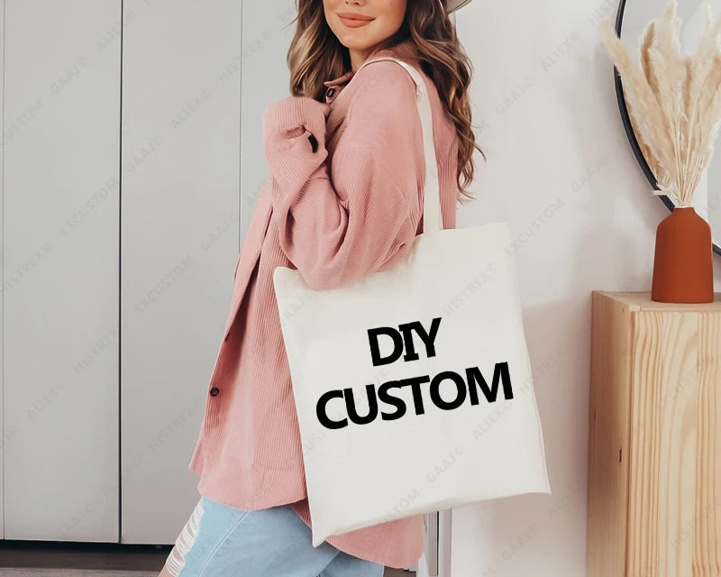 Personalized Cotton Canvas Tote Bag