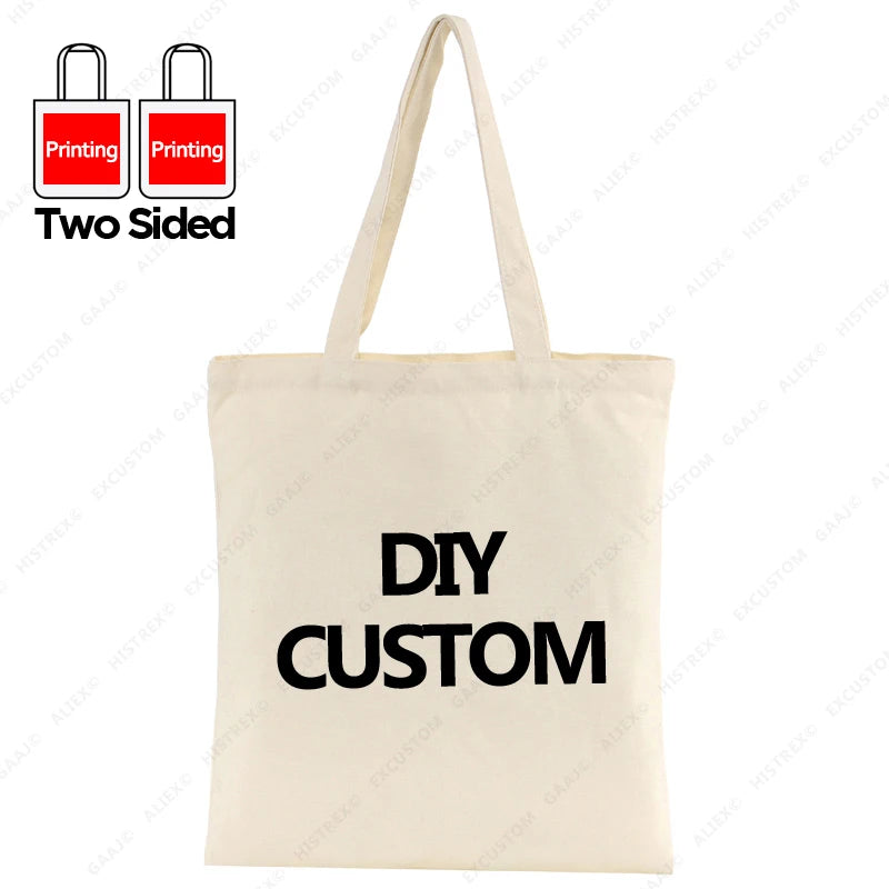 Custom 100% Cotton Canvas Tote Bag